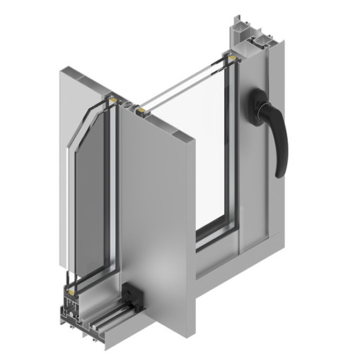 Serie 100 AR Zoclo Perimetral Elevable Puerta Corrediza (Elevable)